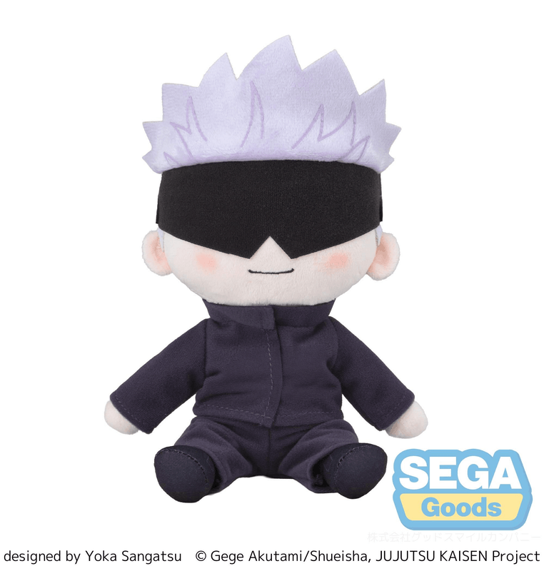 fuwa petit Anime "Jujutsu Kaisen" 5th Anniversary "Satoru Gojo" Plush (M)