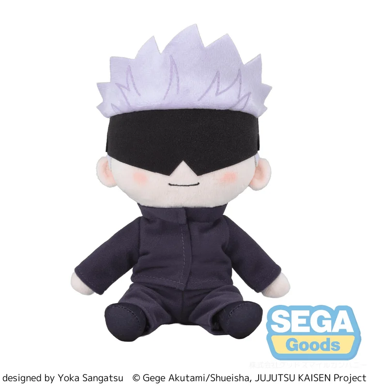 SEGA fuwa petit Anime "Jujutsu Kaisen" 5th Anniversary "Satoru Gojo" Plush (M) - Jujutsu Kaisen