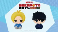 KOTOBUKIYA POTE RABA RUBBER MASCOT ASAKURA SHIN AND SEBA NATSUKI - SAKAMOTO DAYS - photo 1
