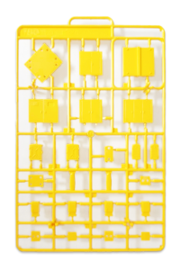 Pop Another World Series　Relay box/Cubicle　yellow 2