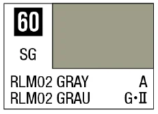 Mr. Color 60 - RLM02 Gray (Semi-Gloss/Aircraft)