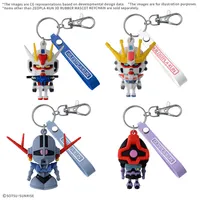 BANDAI HOBBY ZEOPLA-KUN 3D RUBBER MASCOT KEYCHAIN - Gundam Misc - photo 3
