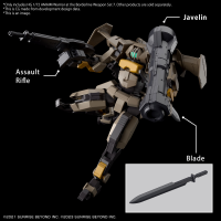 HG 1/72 AMAIM Warrior at the Borderline Weapon Set7 3