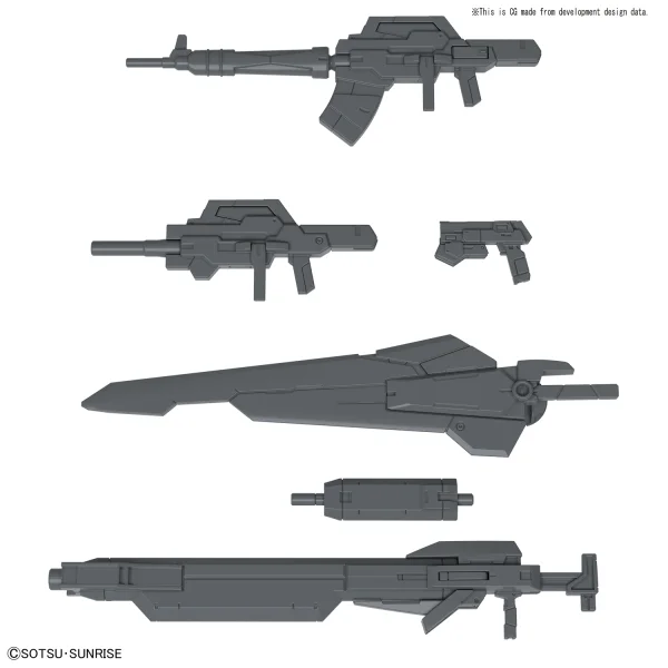 BANDAI HOBBY HGBC 1/144 24th Century Weapons - Gundam Build Fighters / Try