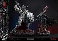Prime 1 Studio Ultimate Premium Masterline Berserk Guts, Berserker Armor Grunbeld VS Guts Deluxe Version		 - Berserk - photo 26