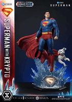 Real Elite Masterline Superman (2025 Film) Superman with Krypto Bonus Version 30