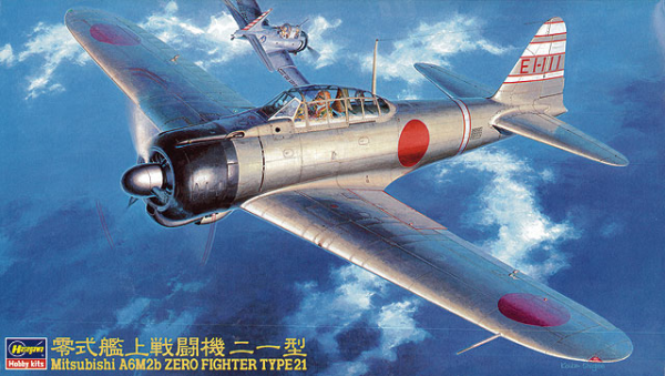 [JT43] 1:48 A6M2b ZERO FIGHTER TYPE 21 (ZEKE)