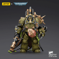 Death Guard Lord of Virulence with Power Fist and Twin Plague Spewer 2
