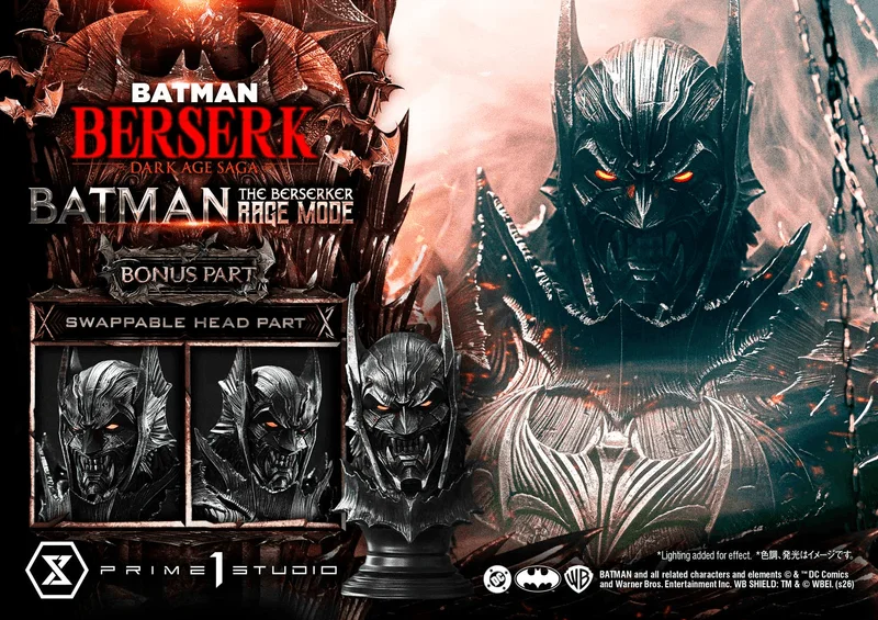 Prime 1 Studio Ultimate Premium Masterline Batman (Comics) Batman: The Berserker Rage Mode DX Bonus Version 			 - DC Comics