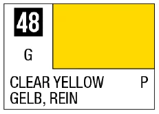 Mr. Color 48 - Clear Yellow (Gloss/Primary)