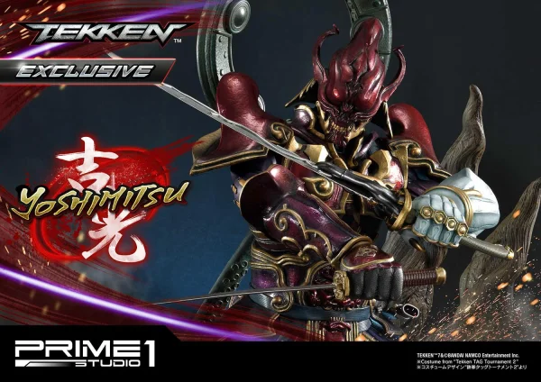 Prime 1 Studio Premium Masterline Tekken series Yoshimitsu EX Version - Tekken