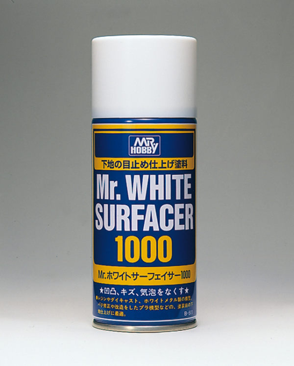 Mr Surfacer Spray 1000 White
