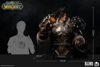 Infinity Studio X Blizzard Entertainment <World of Warcraft> Varian Wrynn life size bust 9