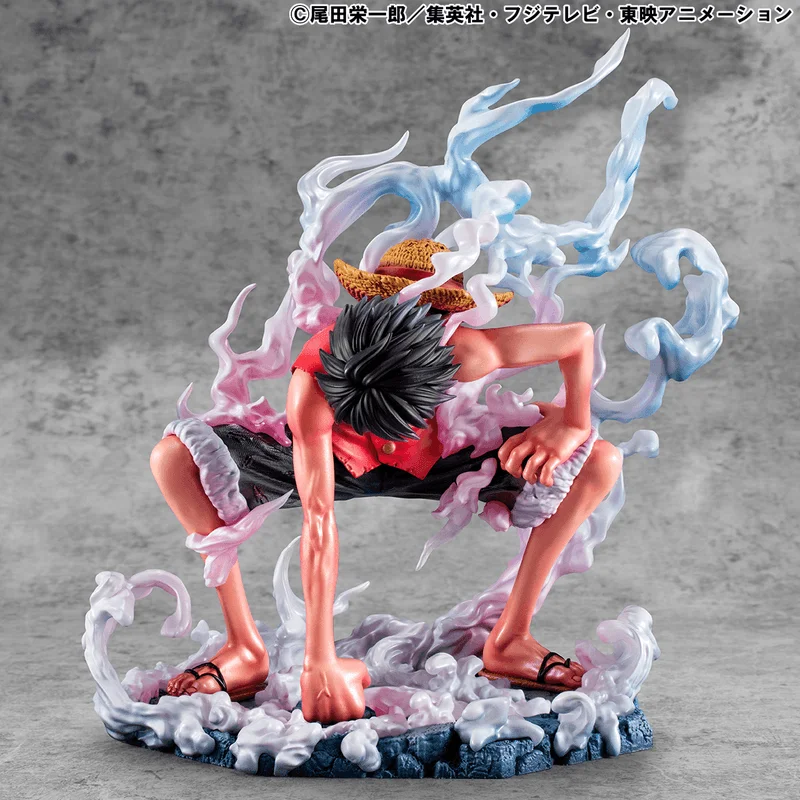 MegaHouse Portrait.Of.Pirates ONE PIECE "LIMITED EDITION" Monkey D. Luffy "Gear 2" - ONE PIECE