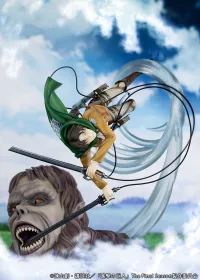 PROOF Scale Figure "Levi vs Beast Titan ver." - Attack on Titan - photo 8