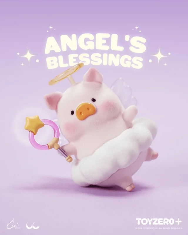 TOYZEROPLUS LuLu the Piggy - Angel's Blessings - LuLu The Piggy