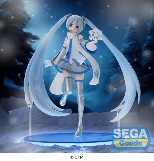 SEGA Luminasta "Hatsune Miku" Series "SNOW MIKU" ~Snow Miku Sky Town Ver.~ - Hatsune Miku
