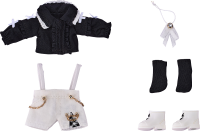 Nendoroid Doll Outfit Set: Suspender Shorts Set (Black & White) 2