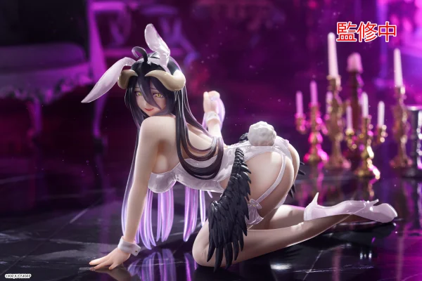 TAITO Overlord Desktop Cute Figure - Albedo (Bunny Ver.) Renewal - Overlord