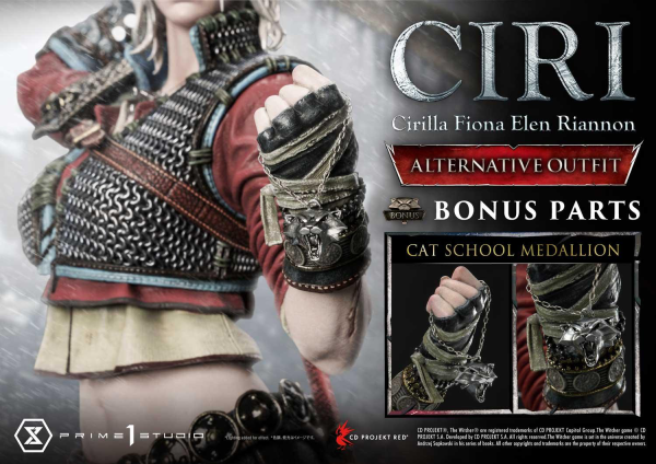 Premium Masterline The Witcher 3: Wild Hunt Ciri Fiona Elen Riannon Alternative Outfit DX Bonus Version