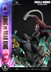 Ultimate Diorama Masterline Godzilla x Kong: The New Empire (Film) Kong vs Skar King Bonus Version 74