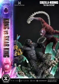 Prime 1 Studio Ultimate Diorama Masterline Godzilla x Kong: The New Empire (Film) Kong vs Skar King Bonus Version - Godzilla - photo 74