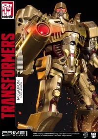 Prime 1 Studio Premium Masterline Transformers: Generation 1 Megatron Gold Version - Transformers - photo 5