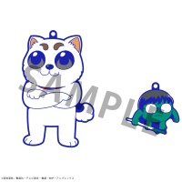Gintama x Okawabukubu Gintama Oshanti Rubber Mascot (8pc per box) 2
