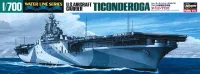 Hasegawa [710] 1:700 U.S. AIRCRAFT CARRIER TICONDEROGA - Scale Kits - photo 1
