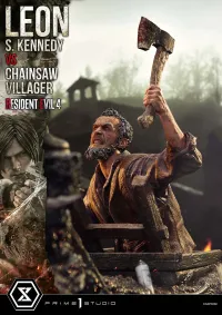 Prime 1 Studio Ultimate Premium Masterline Resident Evil 4 Leon S. Kennedy versus Chainsaw Villager - Video Games - photo 58
