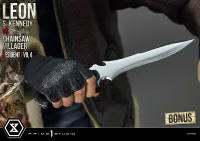 Prime 1 Studio Ultimate Premium Masterline Resident Evil 4 Leon S. Kennedy versus Chainsaw Villager Bonus Version - Video Games - photo 9