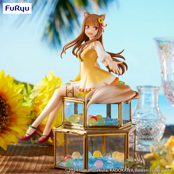 FuRyu Spice and Wolf Noodle Stopper Figure -Holo Sunflower Dress ver.- - Spice and Wolf