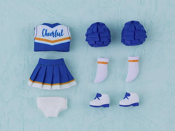 GOOD SMILE COMPANY Nendoroid Doll Outfit Set: Cheerleader (Blue) - Figure Accessories