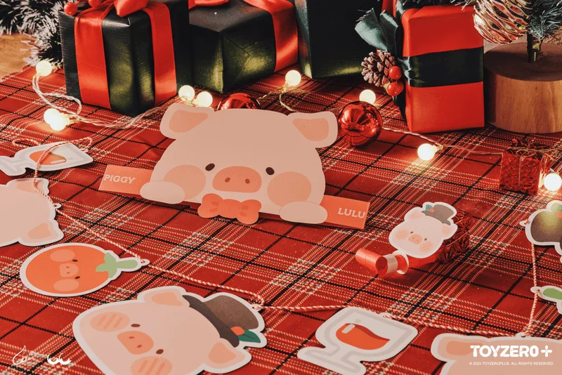 TOYZEROPLUS Lulu the Piggy Grand Dining - Party Set - LuLu The Piggy