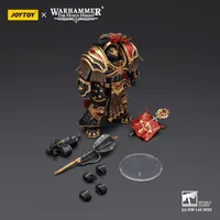 JOYTOY Sons of Horus Legion Cataphractii Praetor with Combi-Melta and Power Maul - Warhammer 40K - photo 6