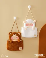 TOYZEROPLUS LuLu the Piggy Costume Series - Fluffy Wall Bag (Bear) - LuLu The Piggy - photo 6