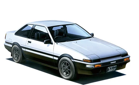 Fujimi [ID-57] 1/24 Toyota AE86 Trueno 2 door "Late type"'85 - Scale Kits