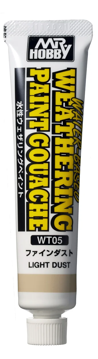 WATER BASED WEATHERING PAINT GOUACHE LIGHT DUST