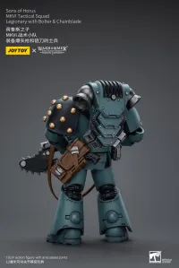 JOYTOY Sons of Horus MKVI Tactical Squad Legionary with Bolter & Chainblade - Warhammer 40K - photo 6