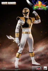 threezero Mighty Morphin Power Rangers - FigZero 1/6 White Ranger - Power Rangers - photo 6