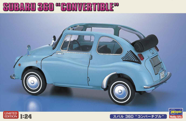 1/24  SUBARU 360 "CONVERTIBLE"