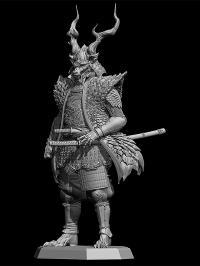 Zodiac Warrior: Dragon Ready-to-Assemble Plastic Model Kit 4