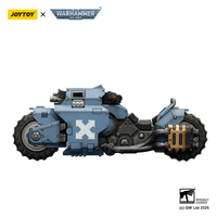 Space Wolves Raider-pattern Combat Bike with twin-linked bolt rifles 8