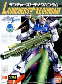 No Grade 1/144 Launcher Strike Gundam 1