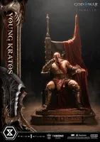 Prime 1 Studio Throne Legacy God of War: Ragnarok Young Kratos 			 - God Of War - photo 42