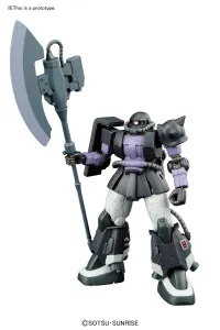 BANDAI HOBBY The Origin - 1/144 MS-06R-1A Zaku II Ortega Custom - Mobile Suit Gundam - photo 2