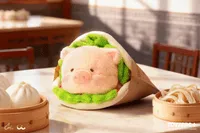 TOYZEROPLUS LuLu the Piggy Lu's Table - 5 Stars Roujiamo Lu Plush - LuLu The Piggy - photo 1
