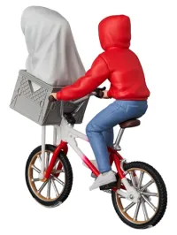 MEDICOM TOY UDF E.T. & ELLIOTT w/ BICYCLE - E.T. the Extra-Terrestrial - photo 3