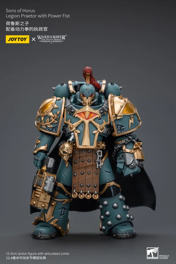 JOYTOY Sons Of Horus Legion Praetor With Power Fist - Warhammer 40K