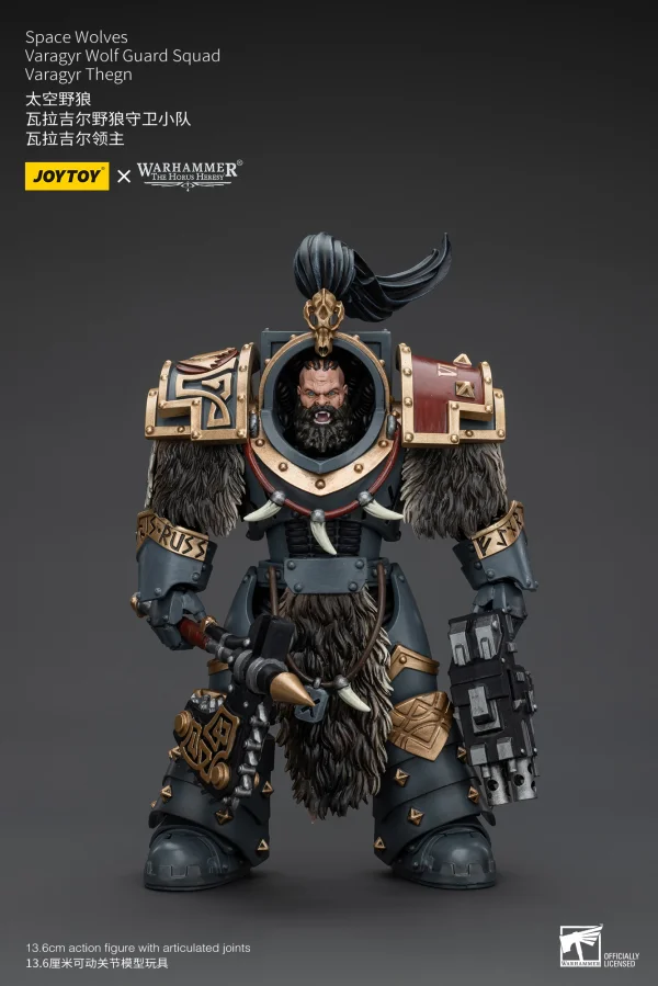 JOYTOY Space Wolves Varagyr Wolf Guard Squad Varagyr Thegn - Warhammer 40K